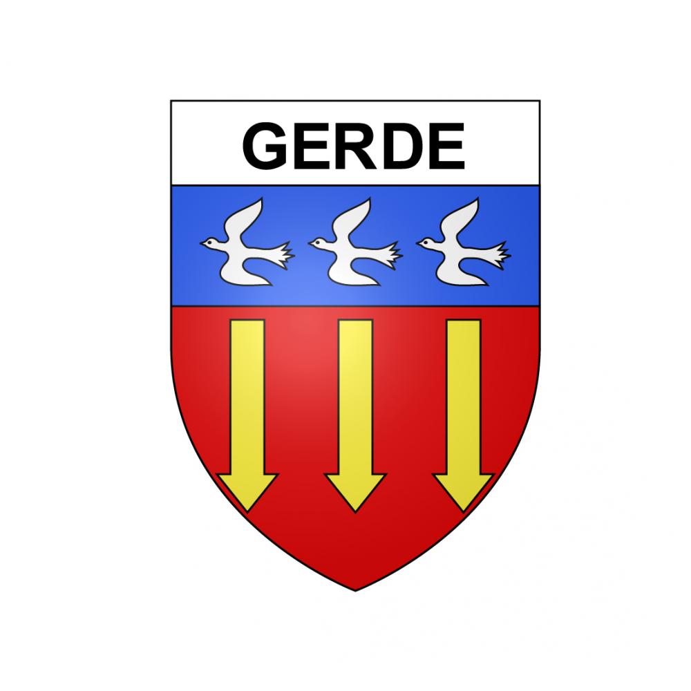Stickers coat of arms Gerde adhesive sticker