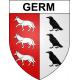 Adesivi stemma Germ adesivo
