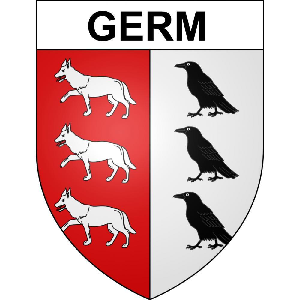 Baron 54 ville sticker blason écusson autocollant adhésif