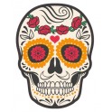 Etiqueta engomada de la calavera muerta 14 cráneo pegatinas adhesivo
