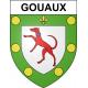Stickers coat of arms Gouaux adhesive sticker