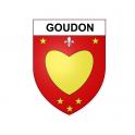 Baron 54 ville sticker blason écusson autocollant adhésif