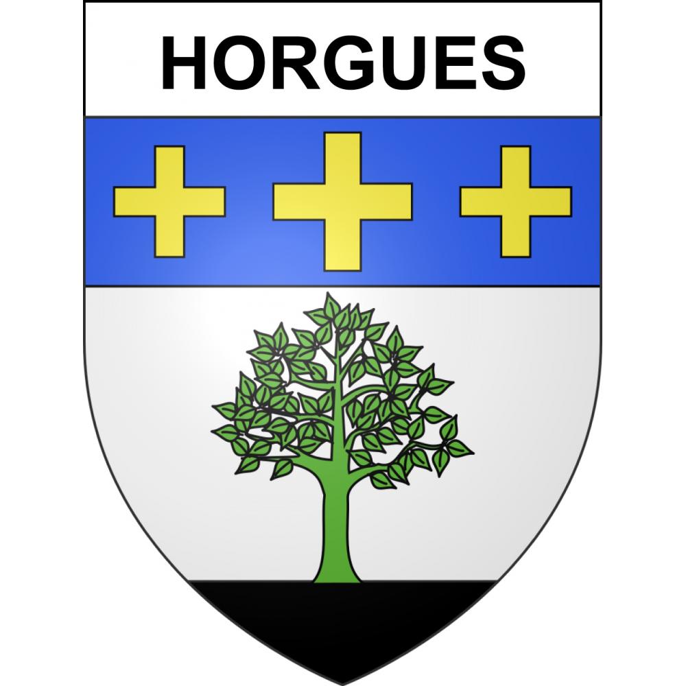Adesivi stemma Horgues adesivo