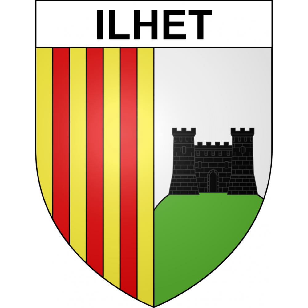 Ilhet Sticker wappen, gelsenkirchen, augsburg, klebender aufkleber