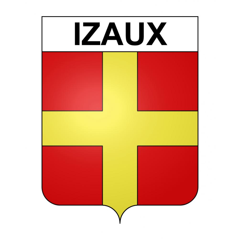 Adesivi stemma Izaux adesivo
