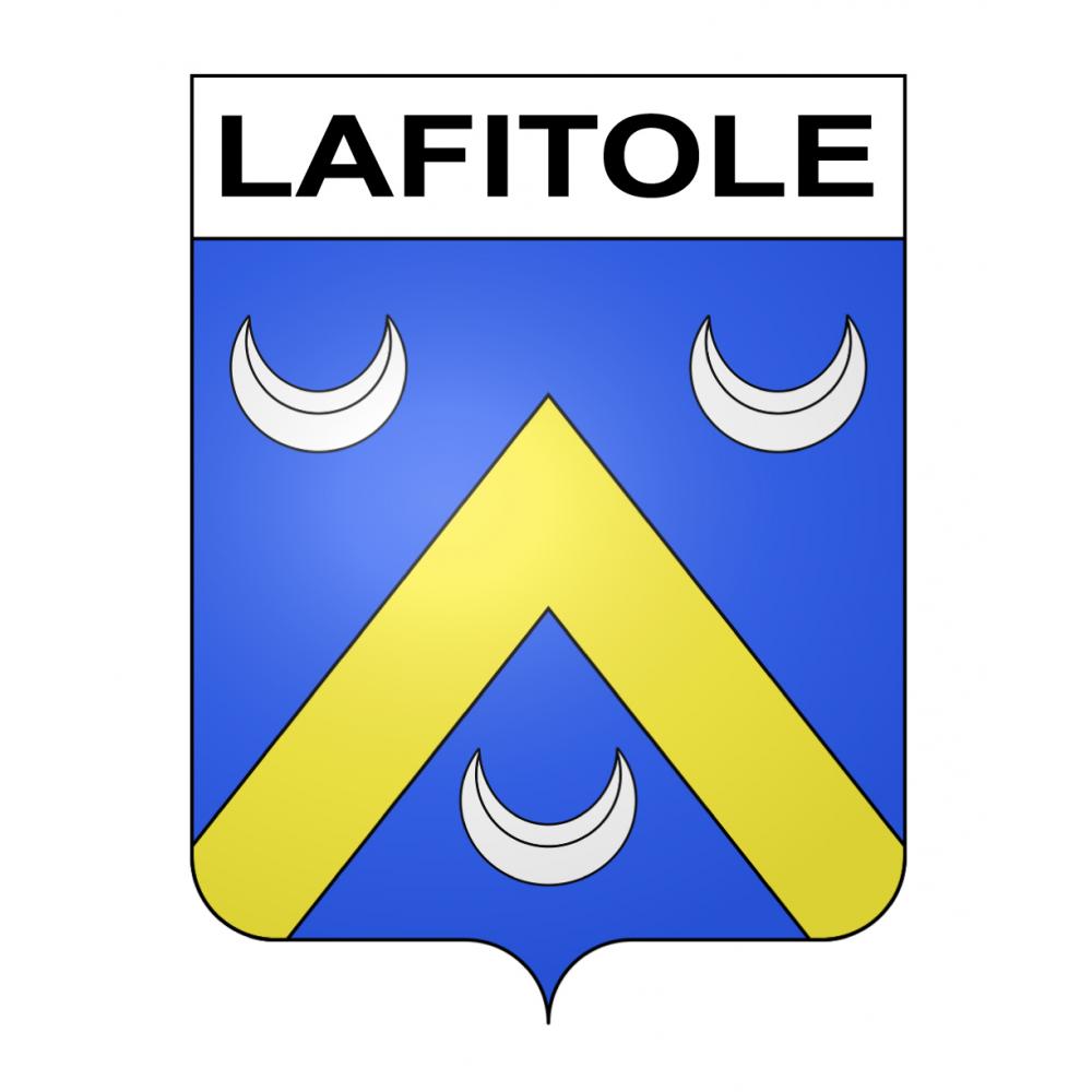 Stickers coat of arms Lafitole adhesive sticker