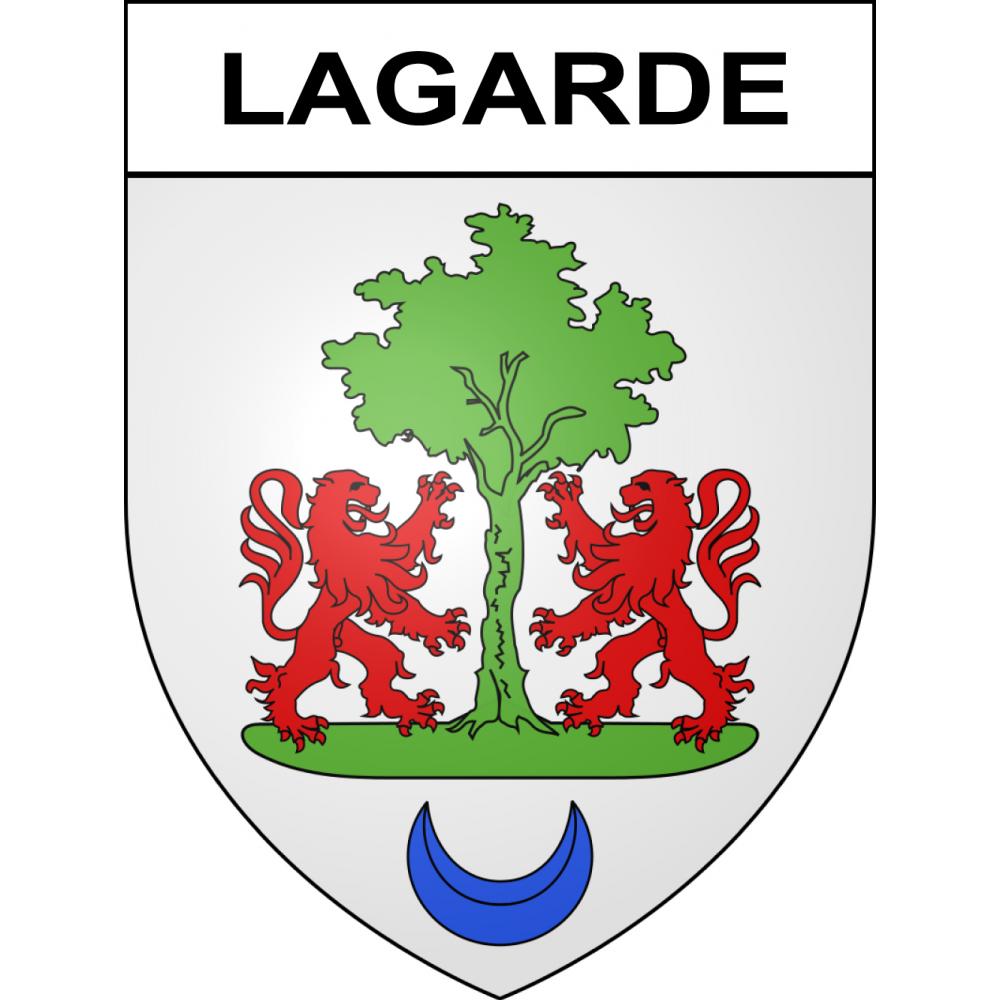 Adesivi stemma Lagarde adesivo