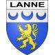 Lanne Sticker wappen, gelsenkirchen, augsburg, klebender aufkleber