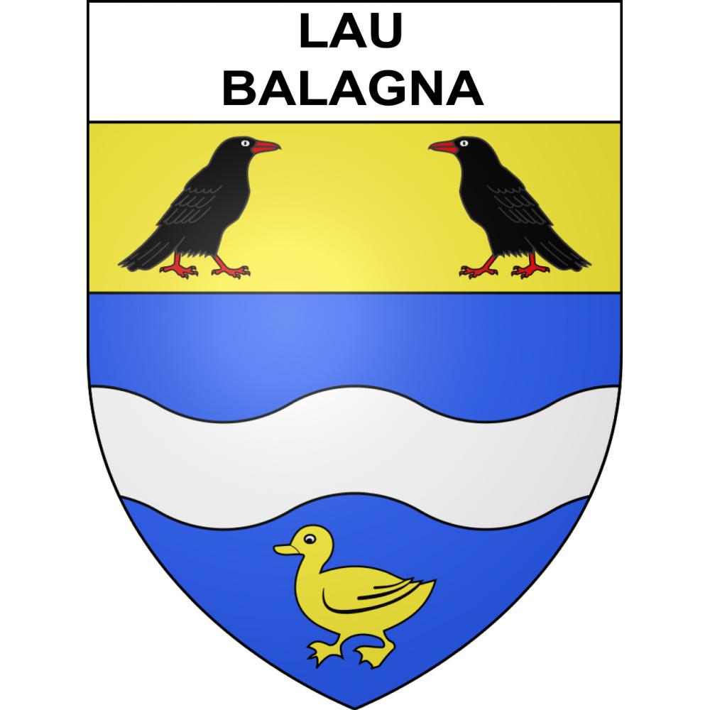 Adesivi stemma Lau-Balagnas adesivo