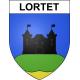 Lortet Sticker wappen, gelsenkirchen, augsburg, klebender aufkleber