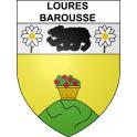 Baron 54 ville sticker blason écusson autocollant adhésif