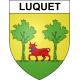 Luquet 65 ville sticker blason écusson autocollant adhésif
