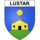 Lustar 65 ville sticker blason écusson autocollant adhésif