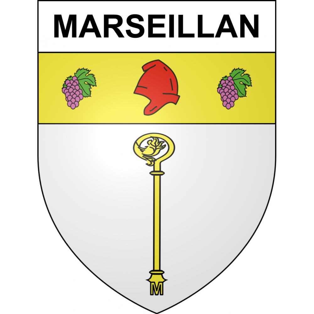 Baron 54 ville sticker blason écusson autocollant adhésif