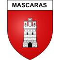 Pegatinas escudo de armas de Mascaras adhesivo de la etiqueta engomada