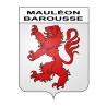 Pegatinas escudo de armas de Mauléon-Barousse adhesivo de la etiqueta engomada