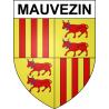 Mauvezin 65 ville sticker blason écusson autocollant adhésif