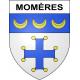 Adesivi stemma Momères adesivo