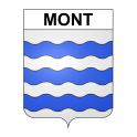 Baron 54 ville sticker blason écusson autocollant adhésif