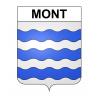 Baron 54 ville sticker blason écusson autocollant adhésif
