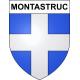 Montastruc 65 ville sticker blason écusson autocollant adhésif