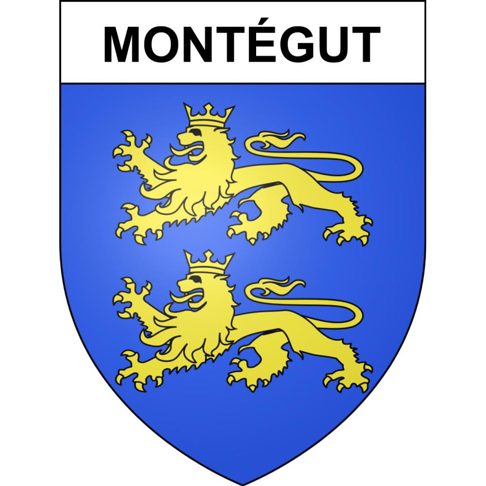 Adesivi stemma Montégut adesivo