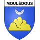 Stickers coat of arms Moulédous adhesive sticker