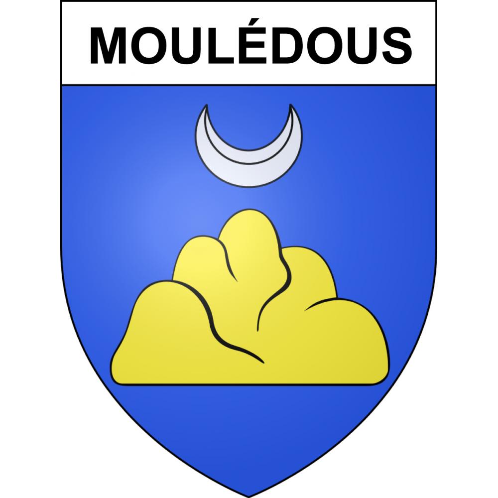Adesivi stemma Moulédous adesivo
