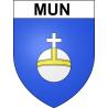 Stickers coat of arms Mun adhesive sticker