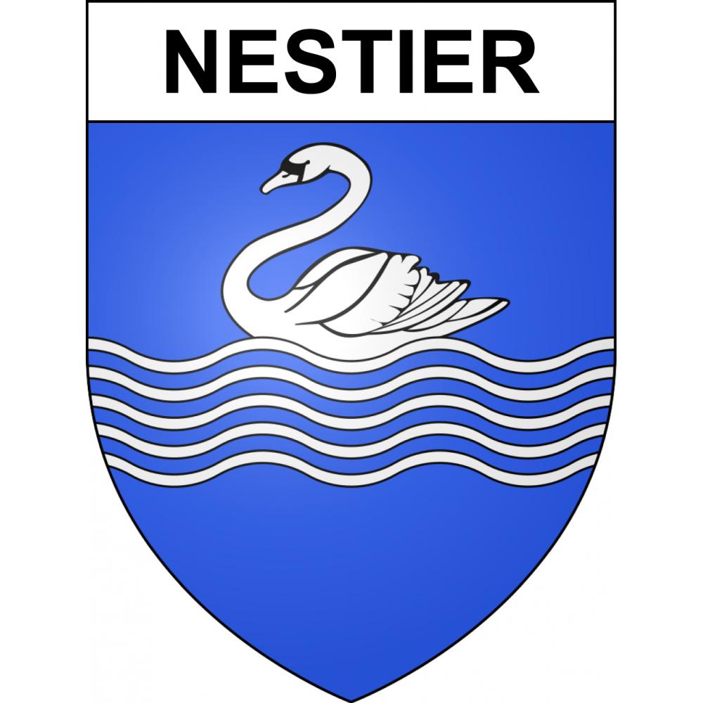 Nestier 65 ville sticker blason écusson autocollant adhésif