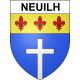 Baron 54 ville sticker blason écusson autocollant adhésif