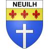 Baron 54 ville sticker blason écusson autocollant adhésif
