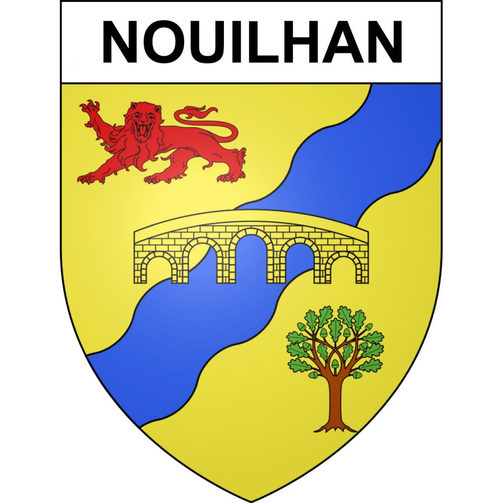 Stickers coat of arms Nouilhan adhesive sticker