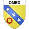 Omex Sticker wappen, gelsenkirchen, augsburg, klebender aufkleber
