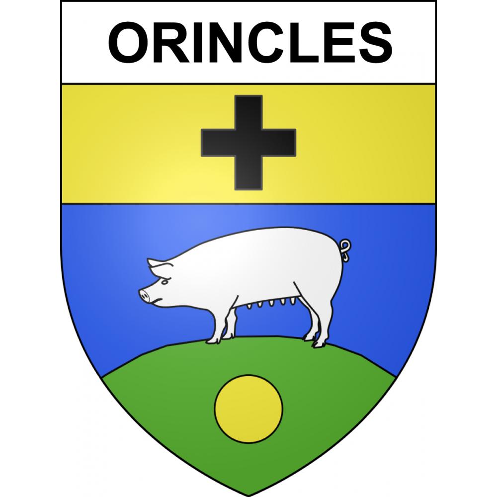 Stickers coat of arms Orincles adhesive sticker