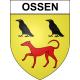 Ossen Sticker wappen, gelsenkirchen, augsburg, klebender aufkleber