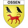 Pegatinas escudo de armas de Ossen adhesivo de la etiqueta engomada