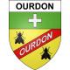 Baron 54 ville sticker blason écusson autocollant adhésif