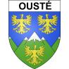 Adesivi stemma Ousté adesivo