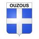 Stickers coat of arms Ouzous adhesive sticker