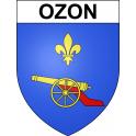 Baron 54 ville sticker blason écusson autocollant adhésif