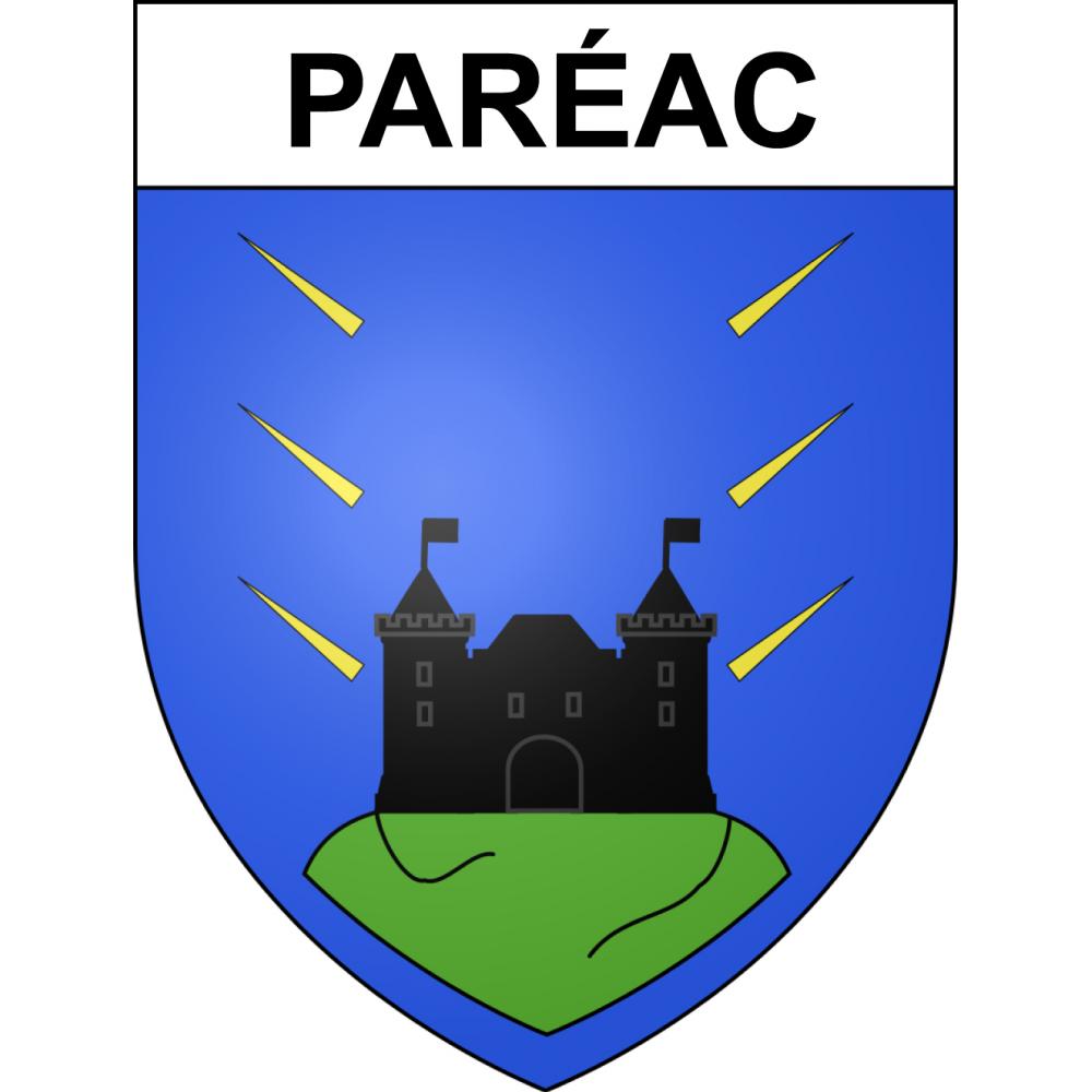 Adesivi stemma Paréac adesivo