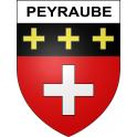 Adesivi stemma Peyraube adesivo