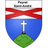 Peyret-Saint-André 65 ville sticker blason écusson autocollant adhésif