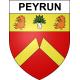 Peyrun Sticker wappen, gelsenkirchen, augsburg, klebender aufkleber