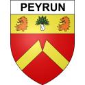 Adesivi stemma Peyrun adesivo