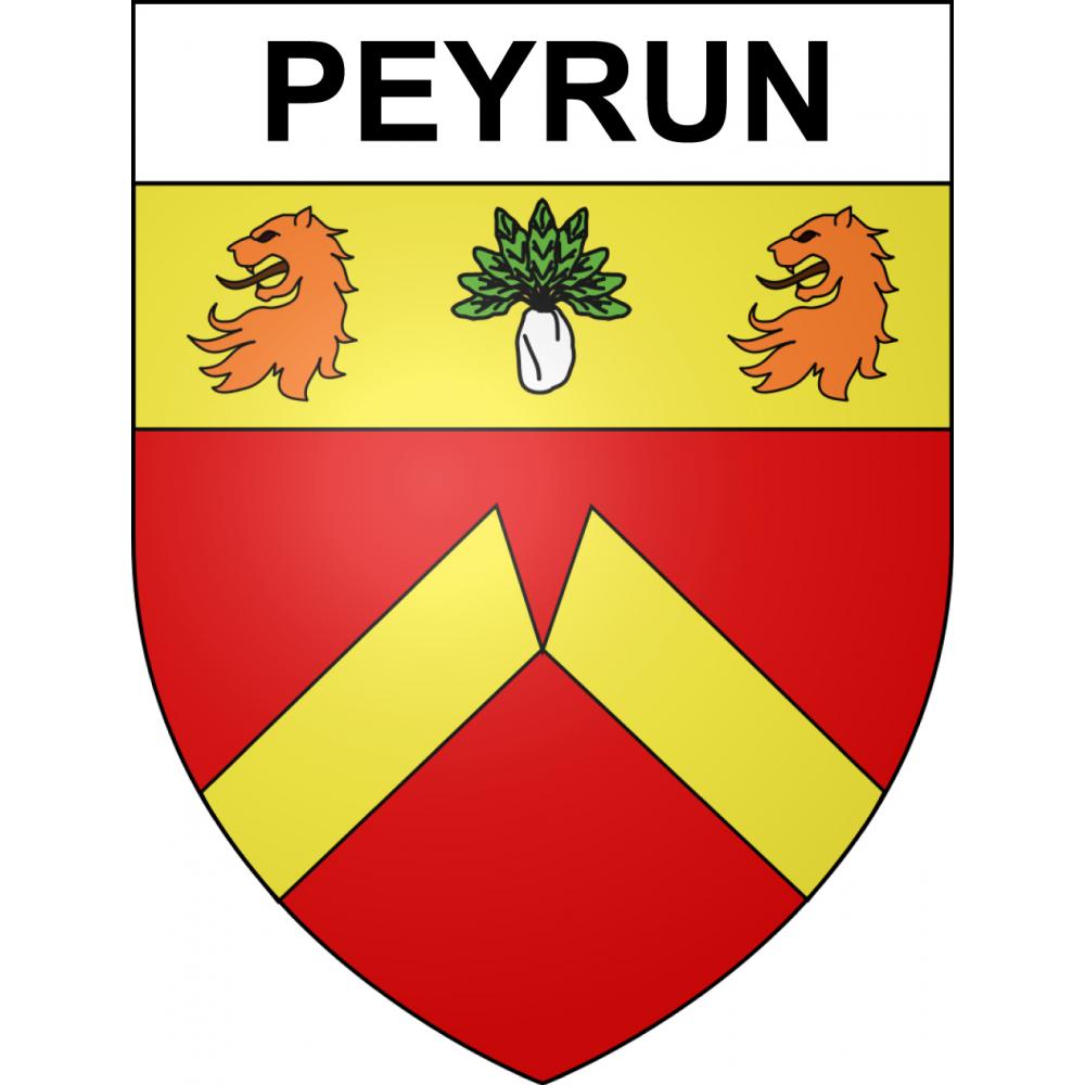 Adesivi stemma Peyrun adesivo