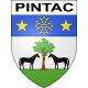 Pegatinas escudo de armas de Pintac adhesivo de la etiqueta engomada