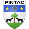 Pintac 65 ville sticker blason écusson autocollant adhésif