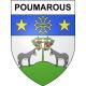 Adesivi stemma Poumarous adesivo